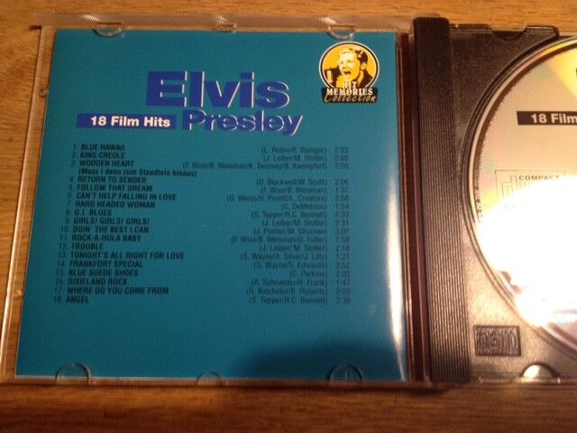 ELVIS PRESLEY "18 FILM HITS" AAD OSA CD ALBUM 18 TRACKS NEW RARE MINT COMPANION