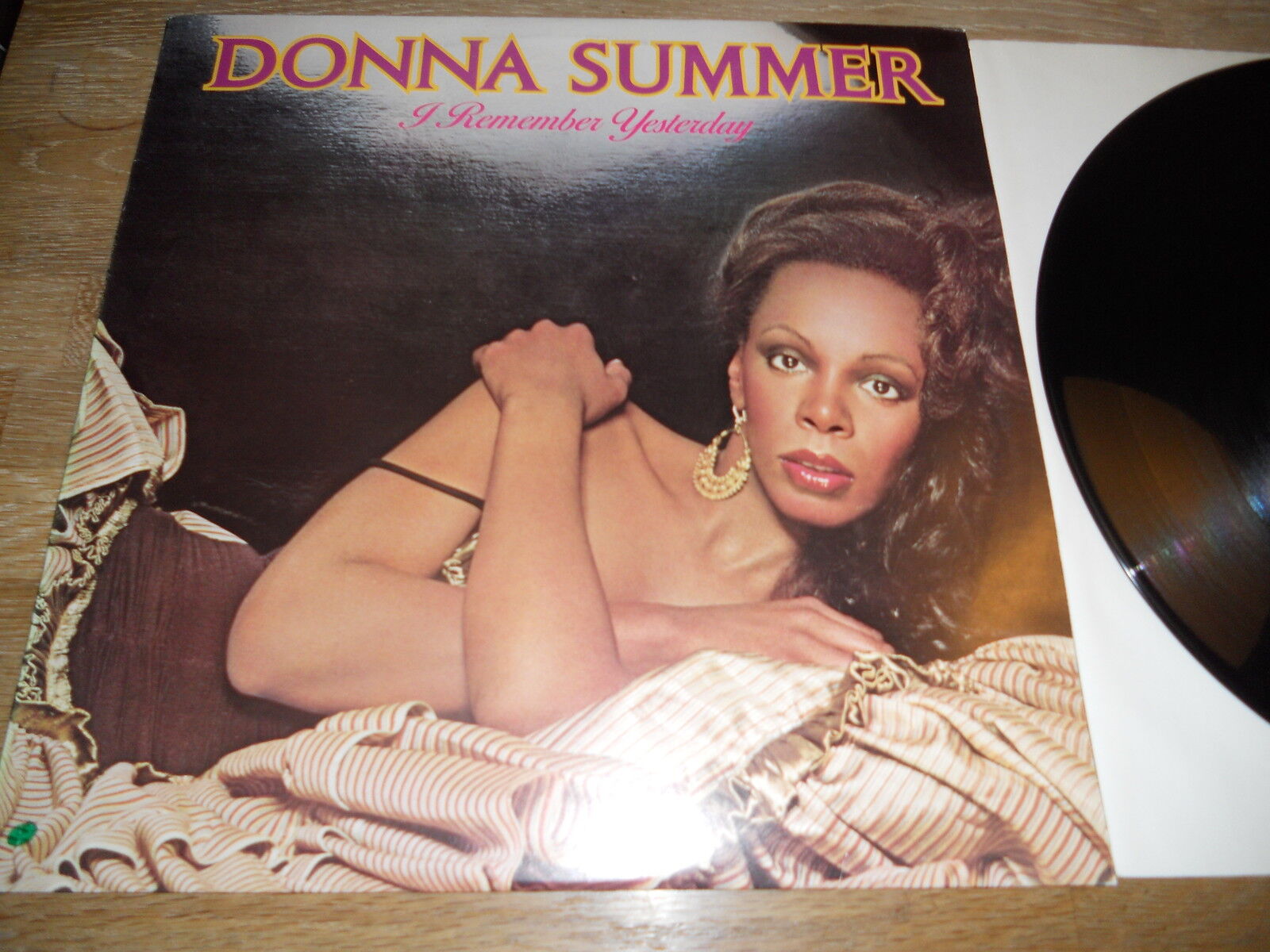 DONNA SUMMER "I REMEMBER YESTERDAY" NCB SWEDISH 1977 USED CASABLANCA RECORDS OOP