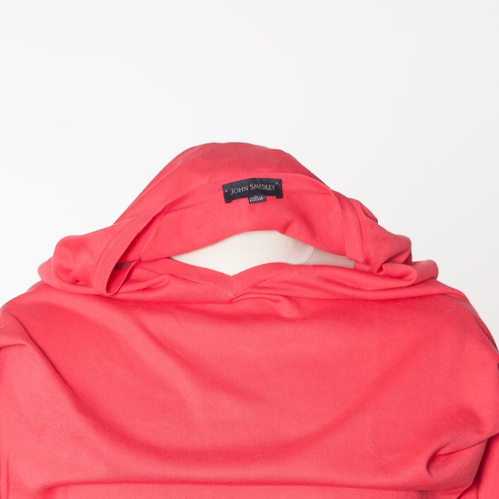 JOHN SMEDLEY Blood Orange Cotton Pullover Size L