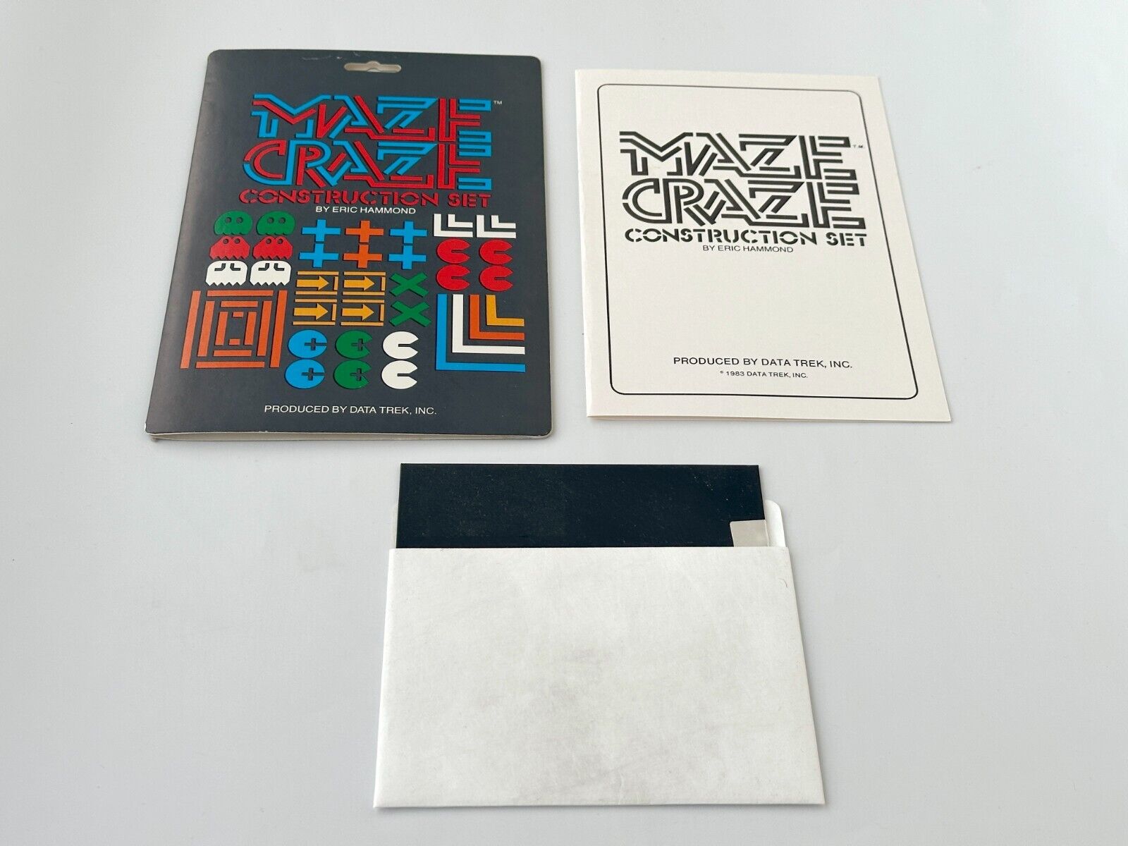 Maze Craze Construction Set - Data Trek, Inc. - 1983 / Apple II