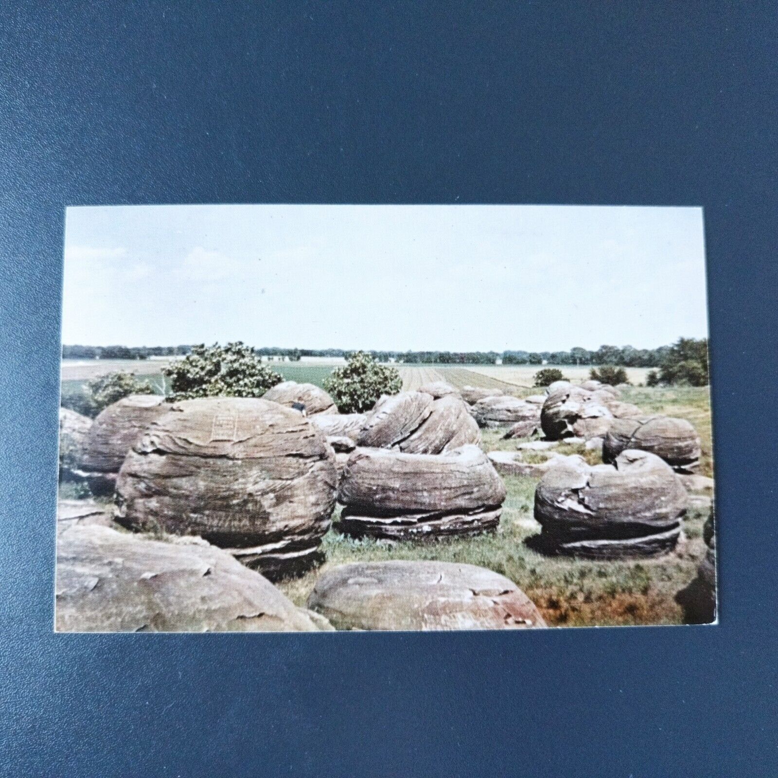 Kansas Geological phenomena in valley below Rock City ParkMinneapolis