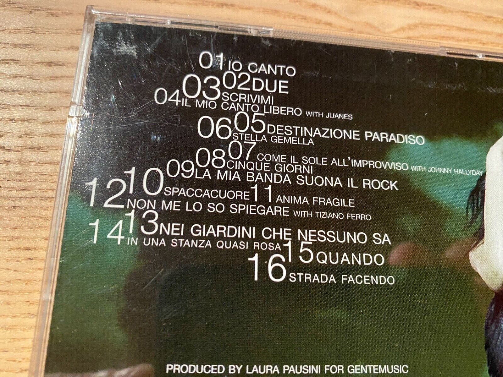 LAURA PAUSINI "IO CANTO"  2006 CD ALBUM 16 TRACKS WARNER MUSIC LATINA USA PRESS*