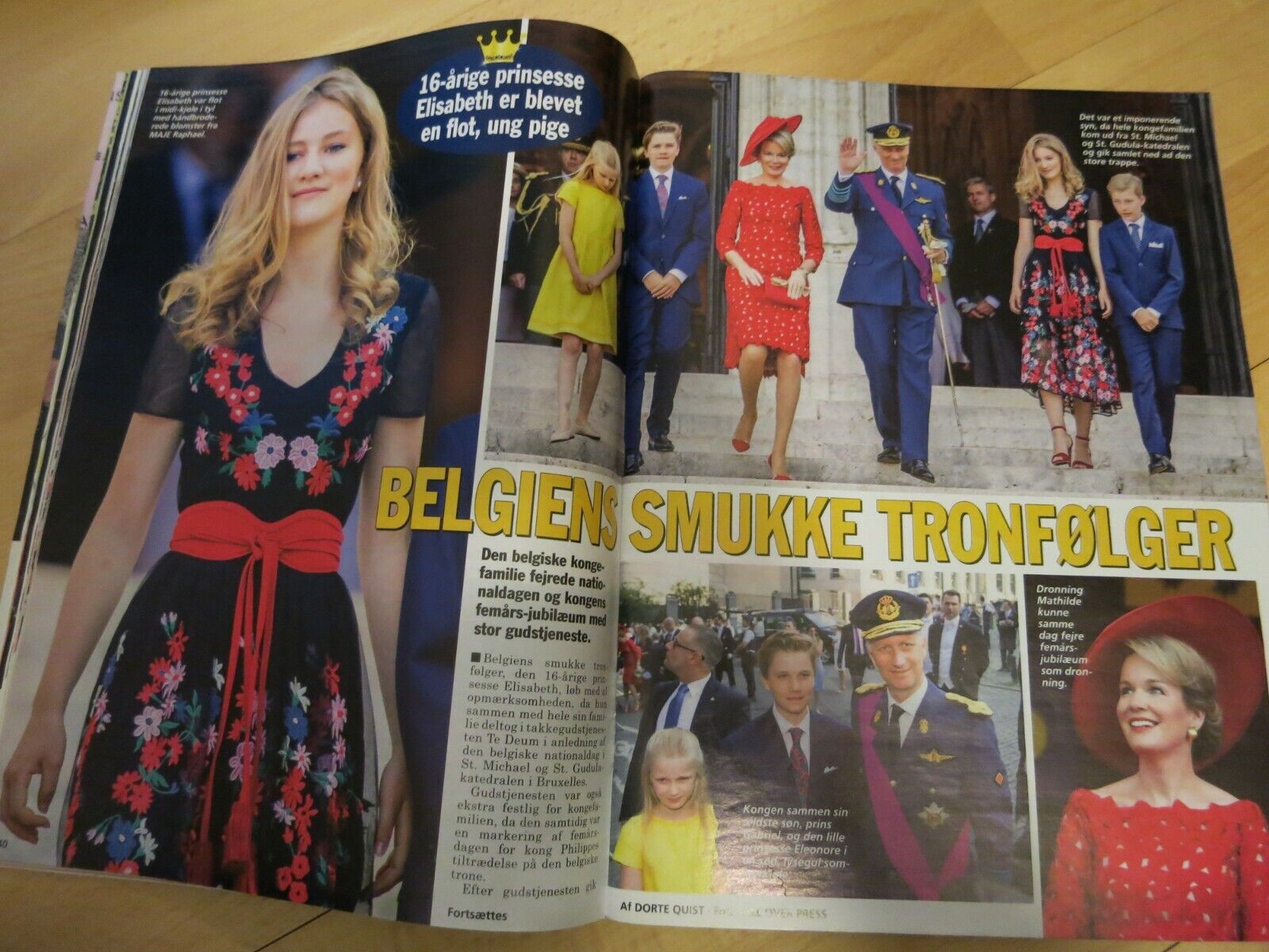 Danish Magazine PRINCESS MARY Abba MEGHAN Margrethe ELISABETH Pilou Asbaek AA23