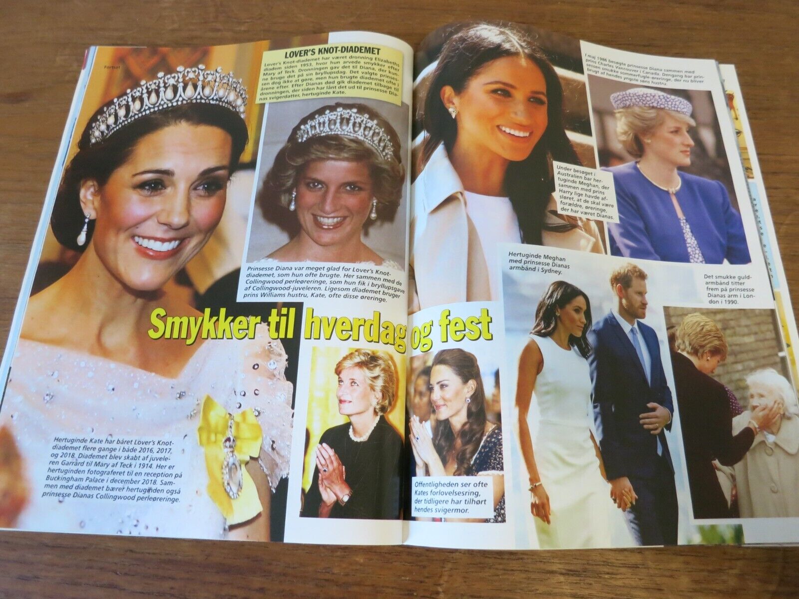 Magazine ROYAL Queen MARGRETHE Princess MARY Marie MEGHAN Kate MÄRTHA LOUISE Q75