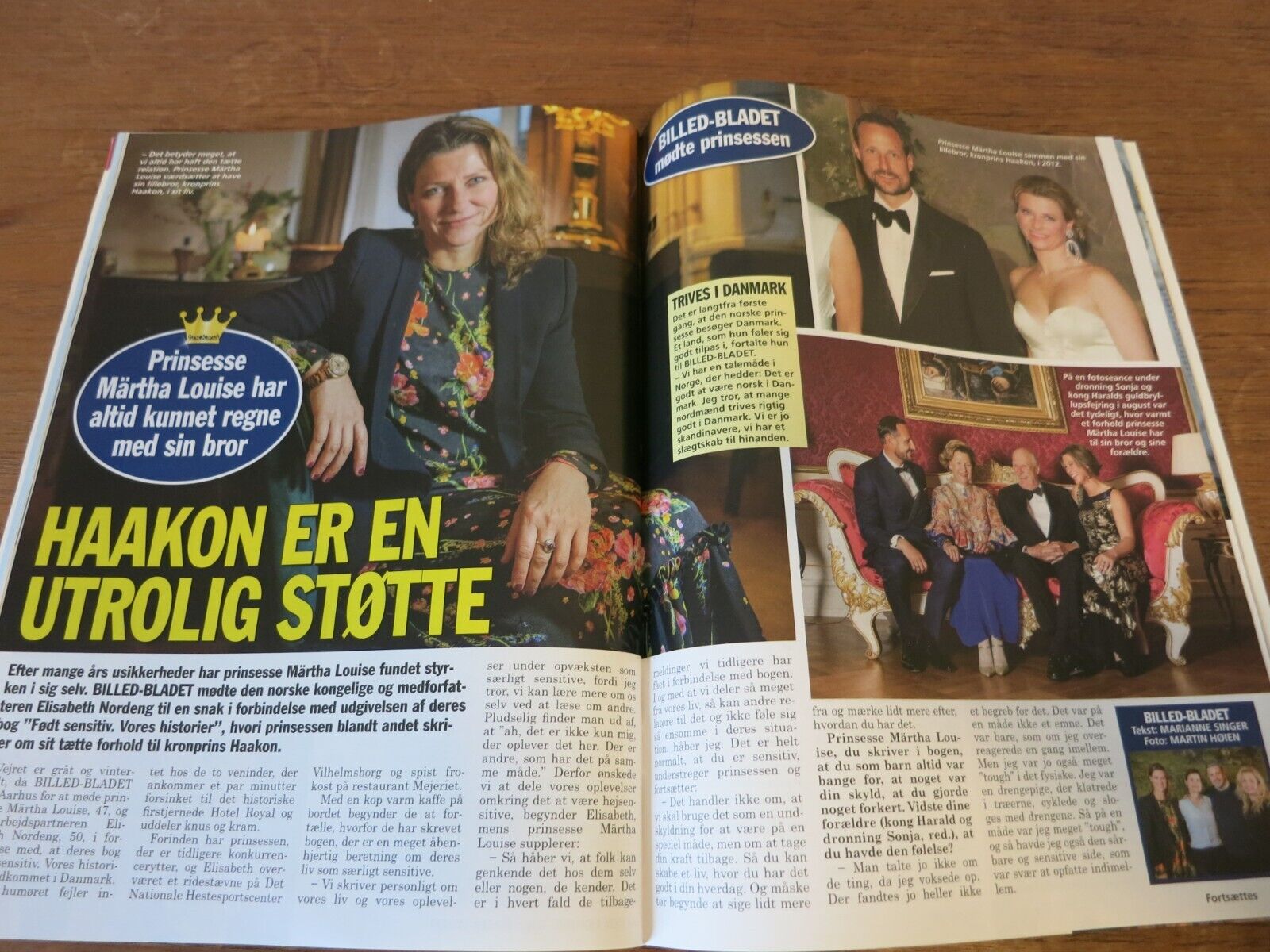 Magazine ROYAL Queen MARGRETHE Princess MARY Marie MEGHAN Kate MÄRTHA LOUISE Q75