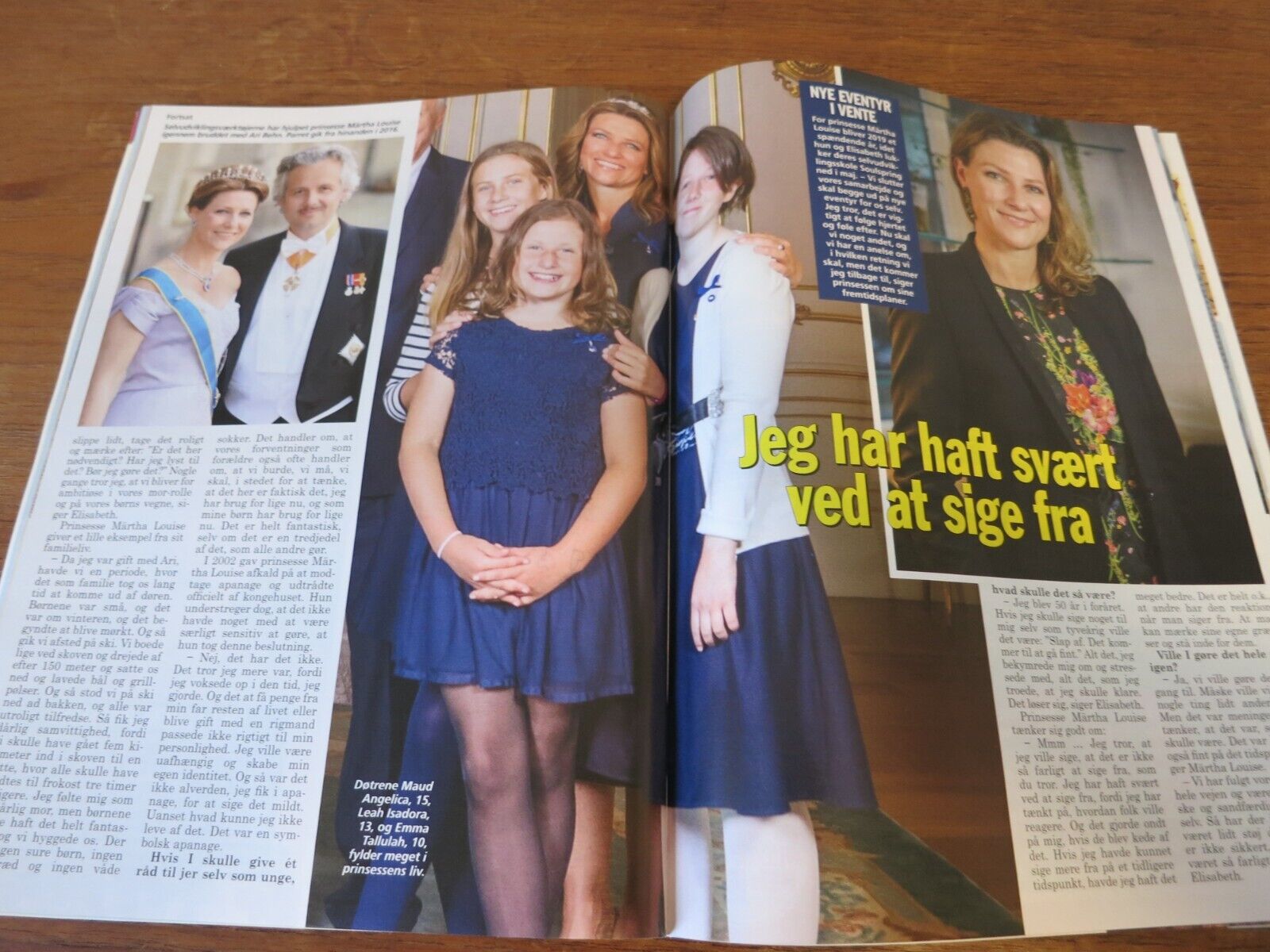 Magazine ROYAL Queen MARGRETHE Princess MARY Marie MEGHAN Kate MÄRTHA LOUISE Q75