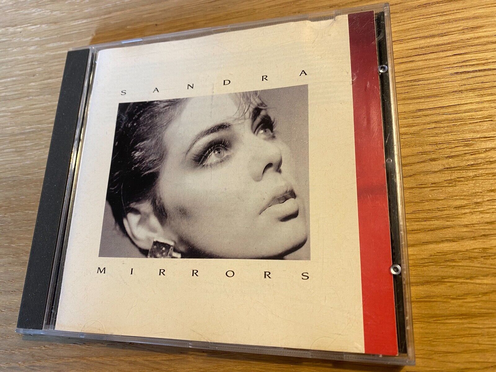 SANDRA CRETU "MIRRORS" 1986 CD ALBUM 9 TRACK VIRGIN RECORDS 1 PRESS W GERMANY**