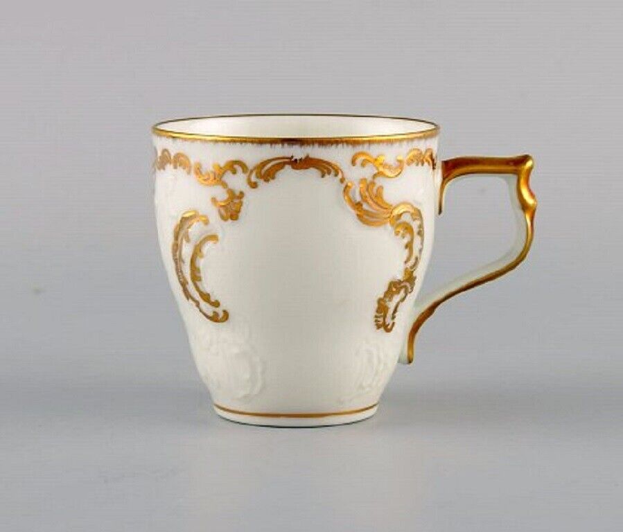 Rosenthal Germany Porcelain coffee service with gold decoration for 12 people