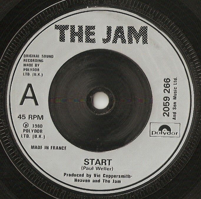 THE JAM START!  LIZA RADLEY 45 7" 1980 MOD REVIVAL THE WHO QUADROPHENIA WELLER