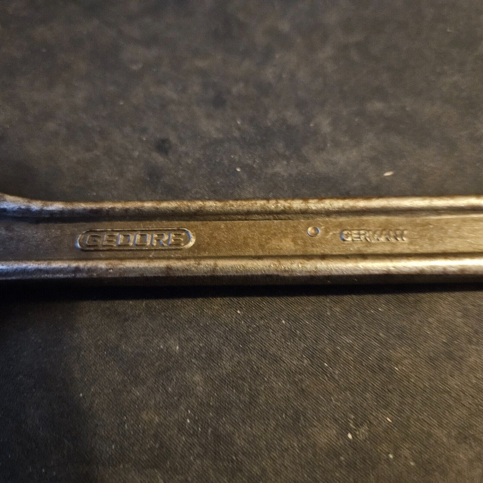 vintage Gedore No 62-8" adjustable wrench