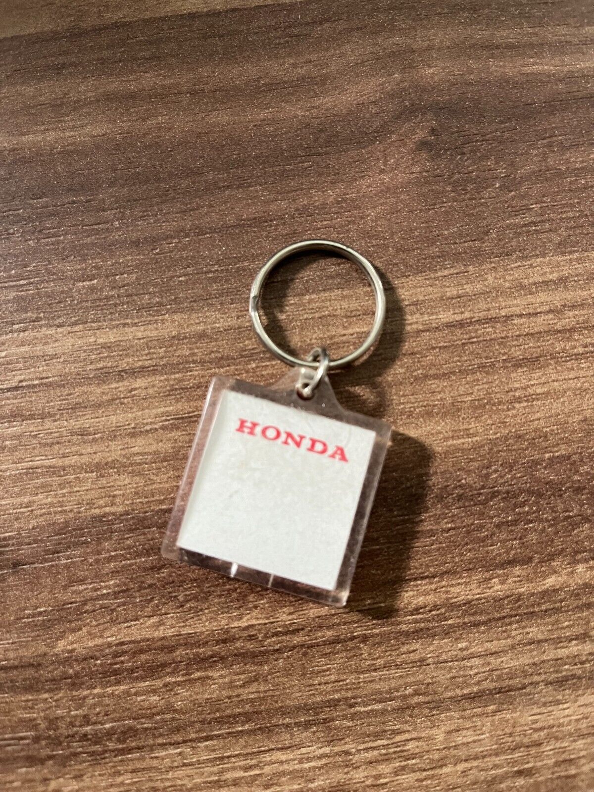 Vintage Honda Keychain Danish Denmark Retro Car Dealership Memorabilia 1980s