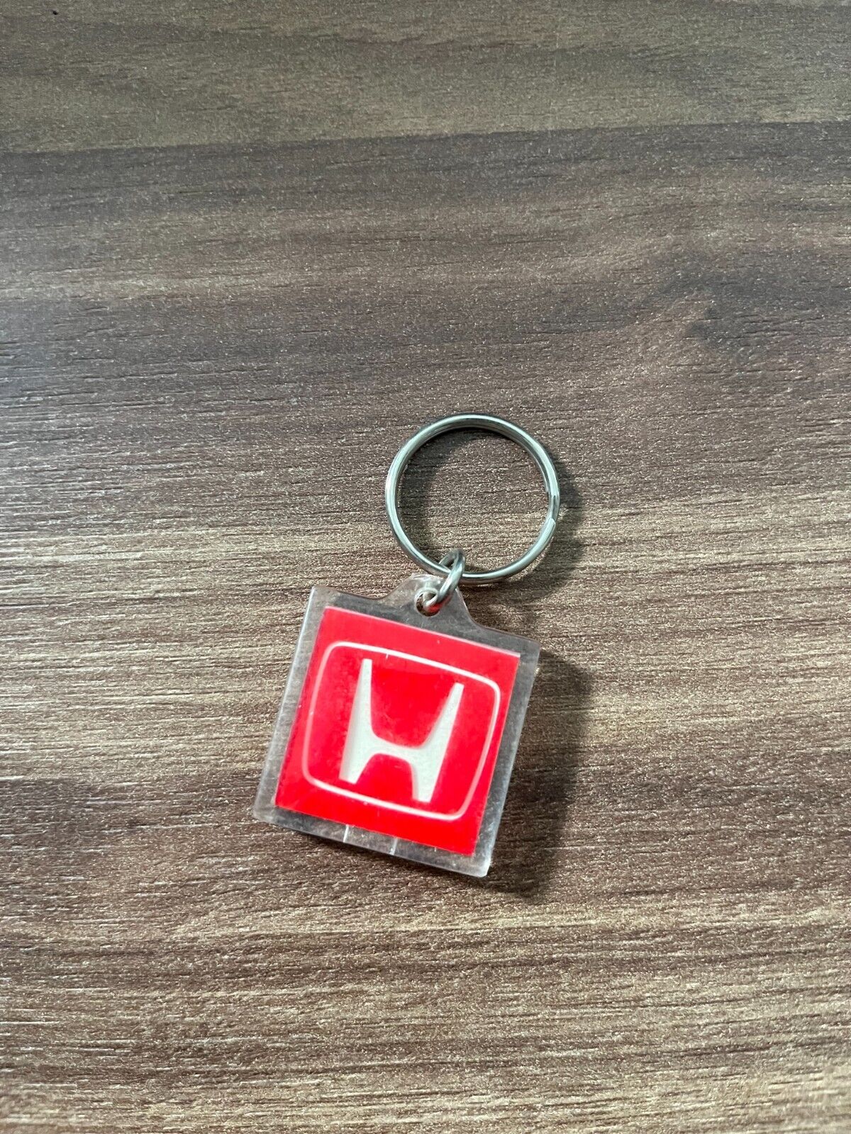 Vintage Honda Keychain Danish Denmark Retro Car Dealership Memorabilia 1980s