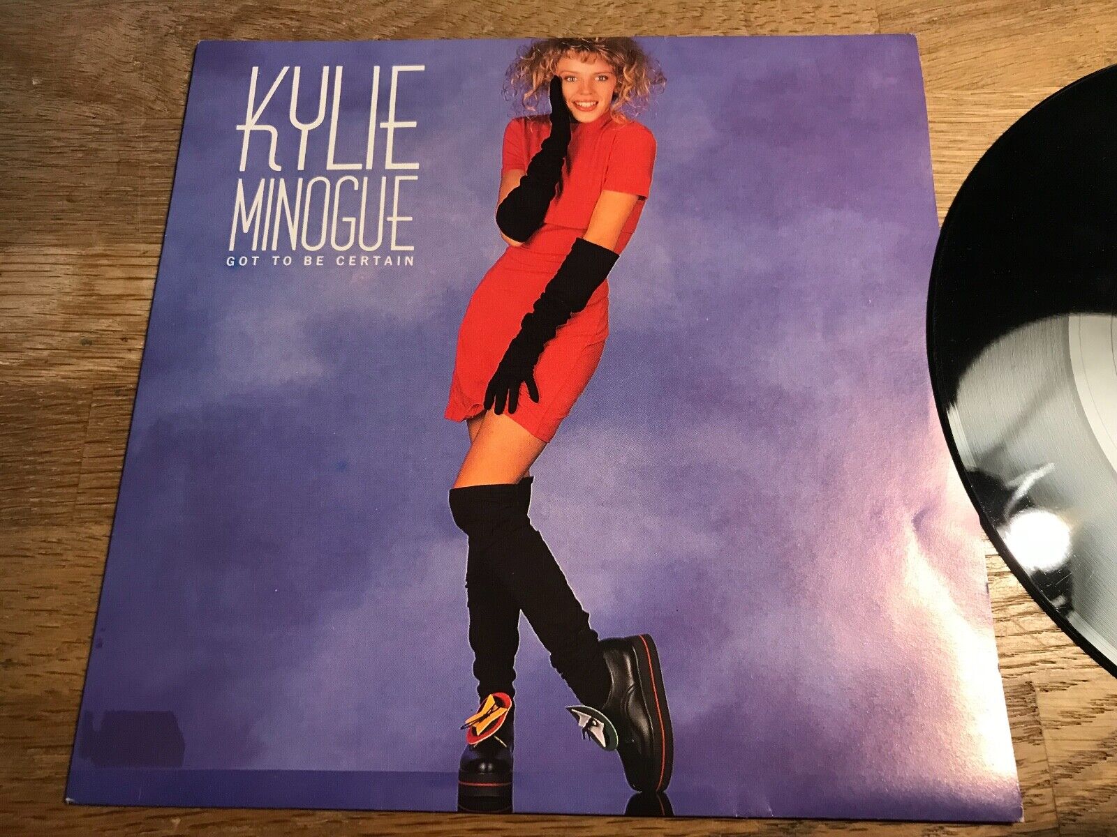 KYLIE MINOGUE "I GOT TO BE CERTAIN" 1988 PWL RECORDS BIEM / NCB SWEDEN REMIX OOP