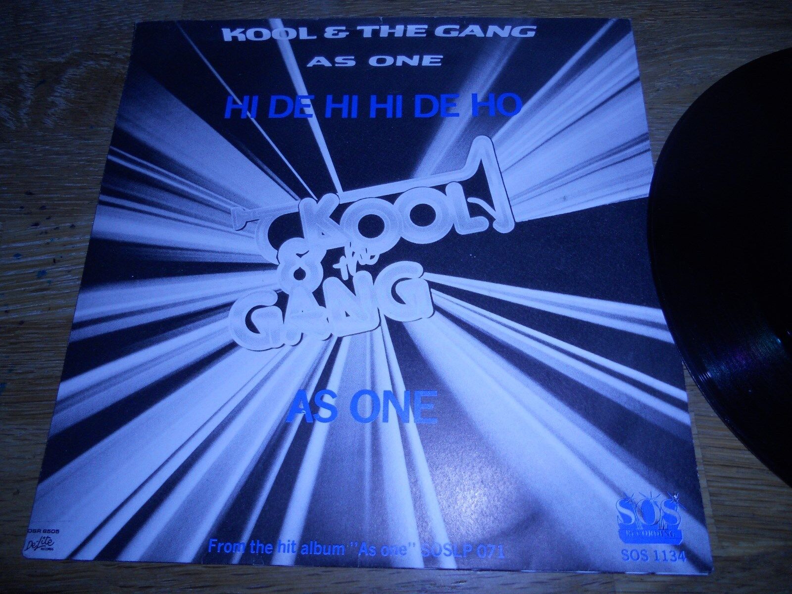 KOOL  THE GANG "HI DE HI HI DE HO / AS ONE" SOS RECORDINGS/DE-LITE RECORDS NCB*