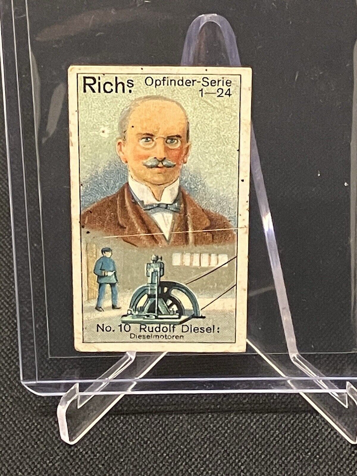 1927 Rich’s Collectors Vintage Inventor Series Rudolf Diesel #10