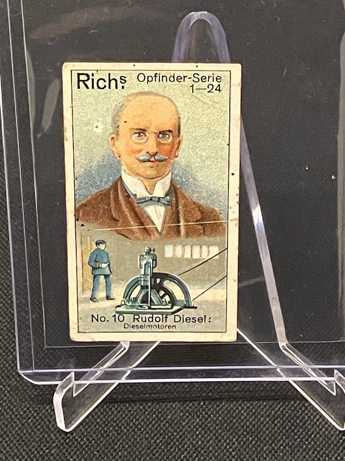 1927 Rich’s Collectors Vintage Inventor Series Rudolf Diesel #10