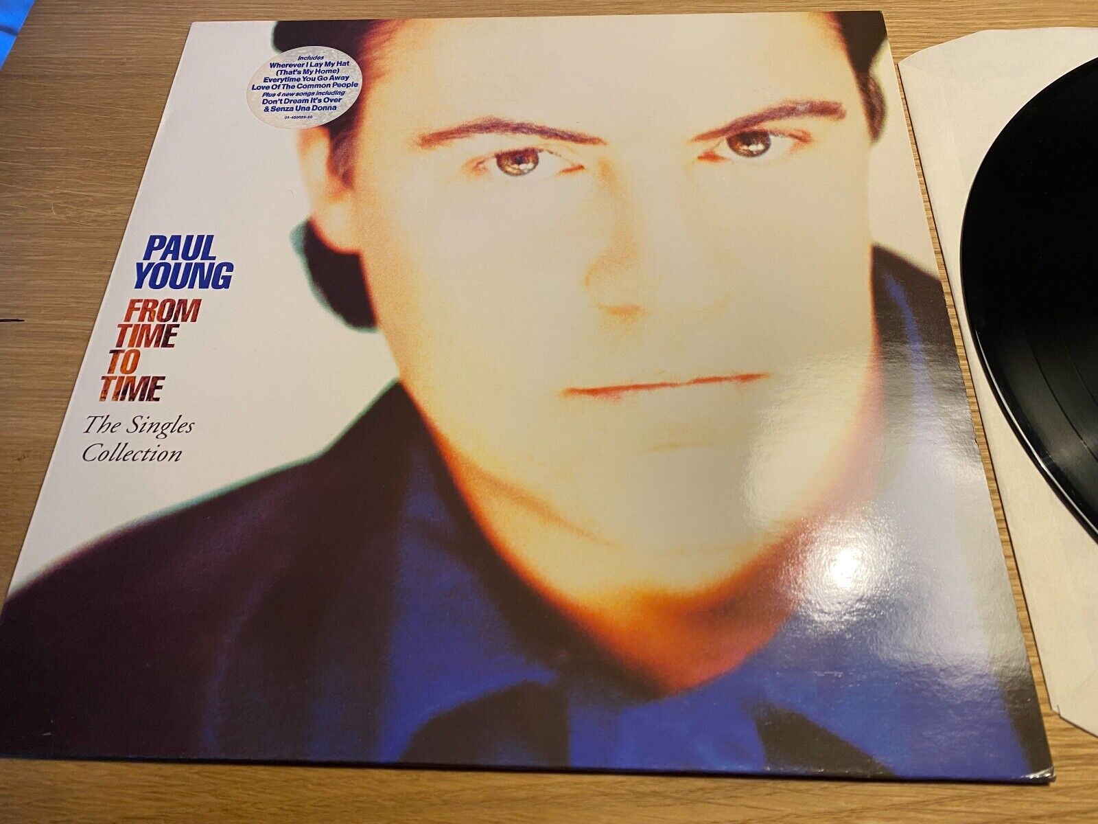 PAUL YOUNG "FROM TIME TO TIME THE SINGLES COLLECTION" 1991 COLUMBIA DUTCH PRESS*