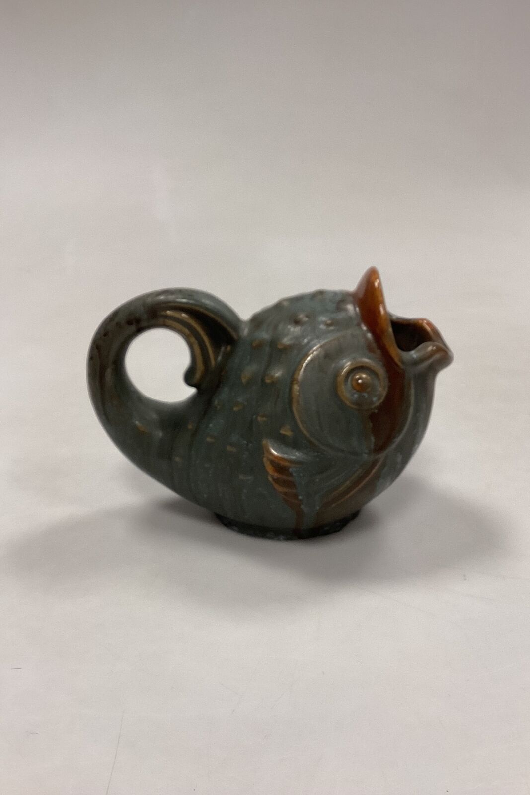 Michael Andersen Ceramics Stoneware jug No 4462 - Fish