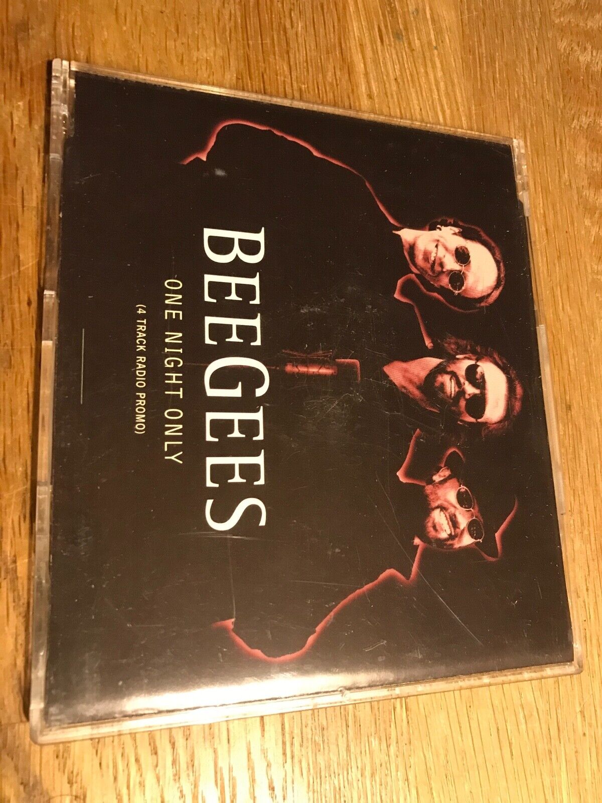 BEE GEES "ONE NIGHT ONLY" 4 TRACK RADIO PROMO CD SINGLE 1998 POLYDOR RECORDS UK