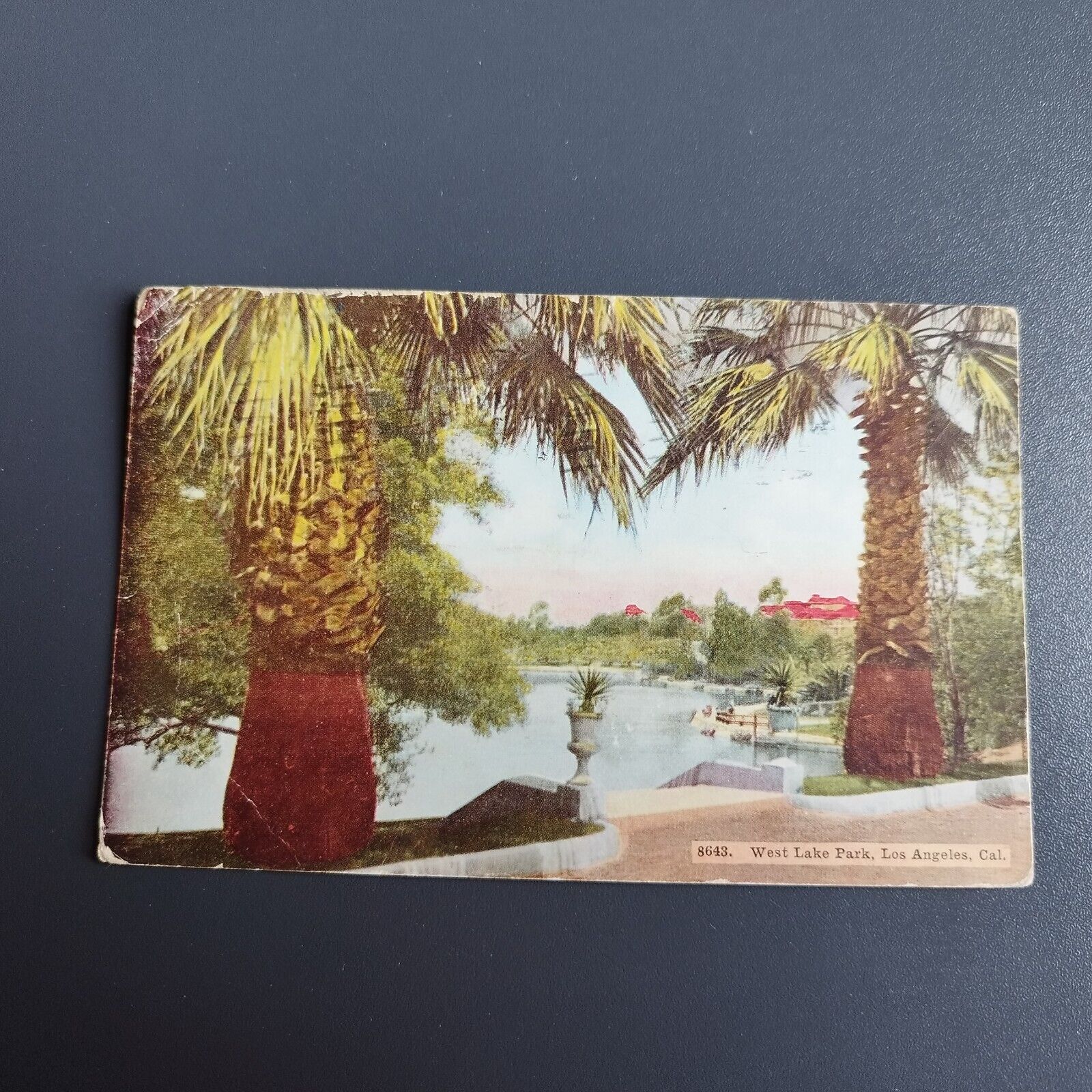 California West Lake Park Los Angeles - Posted 1910