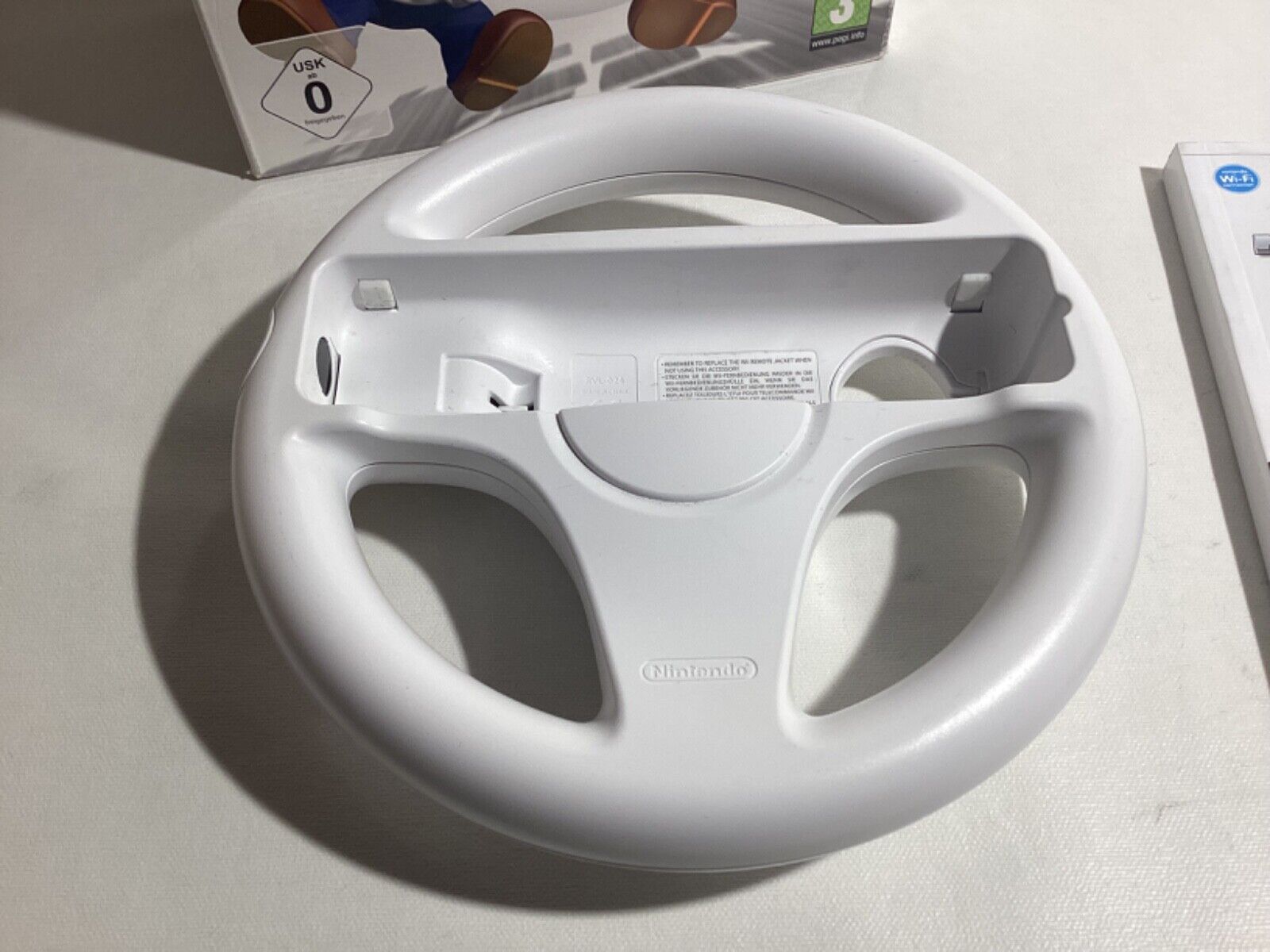 Nintendo Wii Mario Kart Official Steering Wheel-Used in VGC - No Game