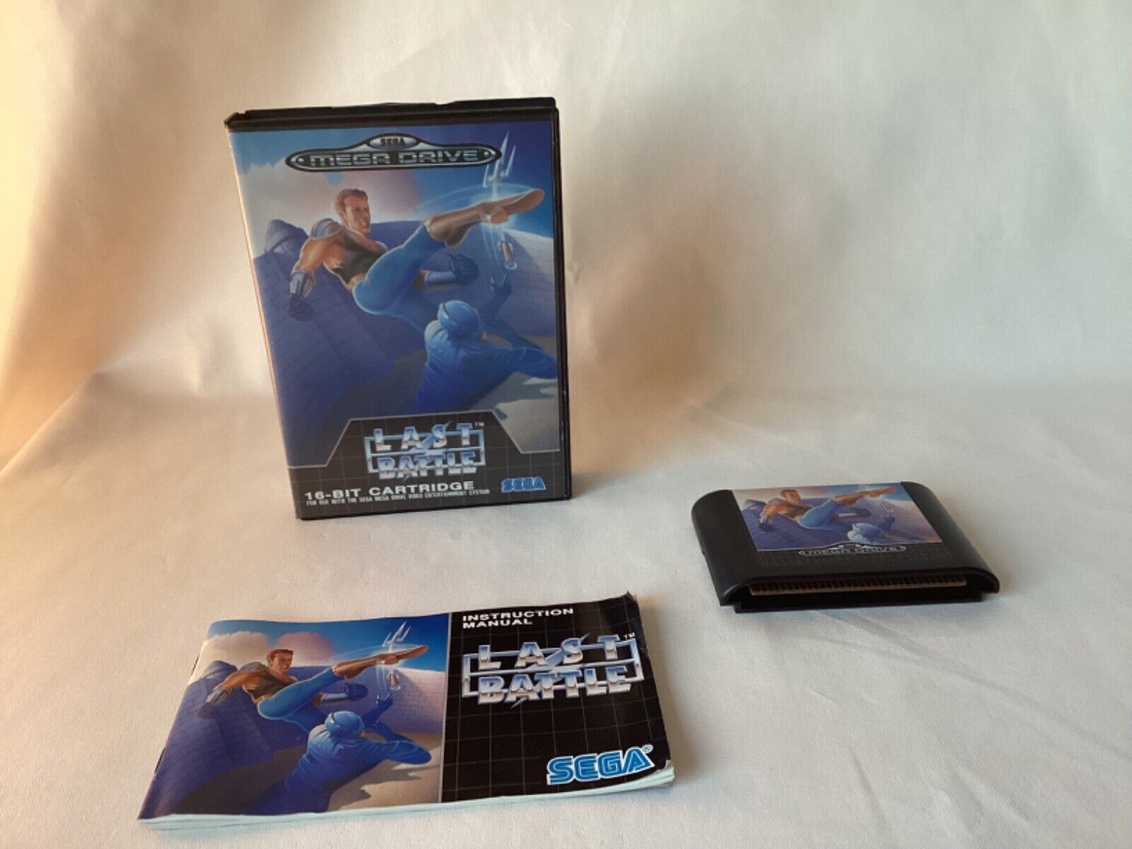 SEGA Mega Drive game - Last Battle - VGC - Complete