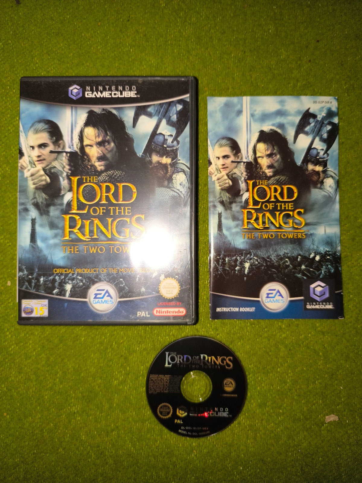 *Nintendo GameCube GC* 5 Games LoTR Call of Duty Soccer  Tarzan - PAL