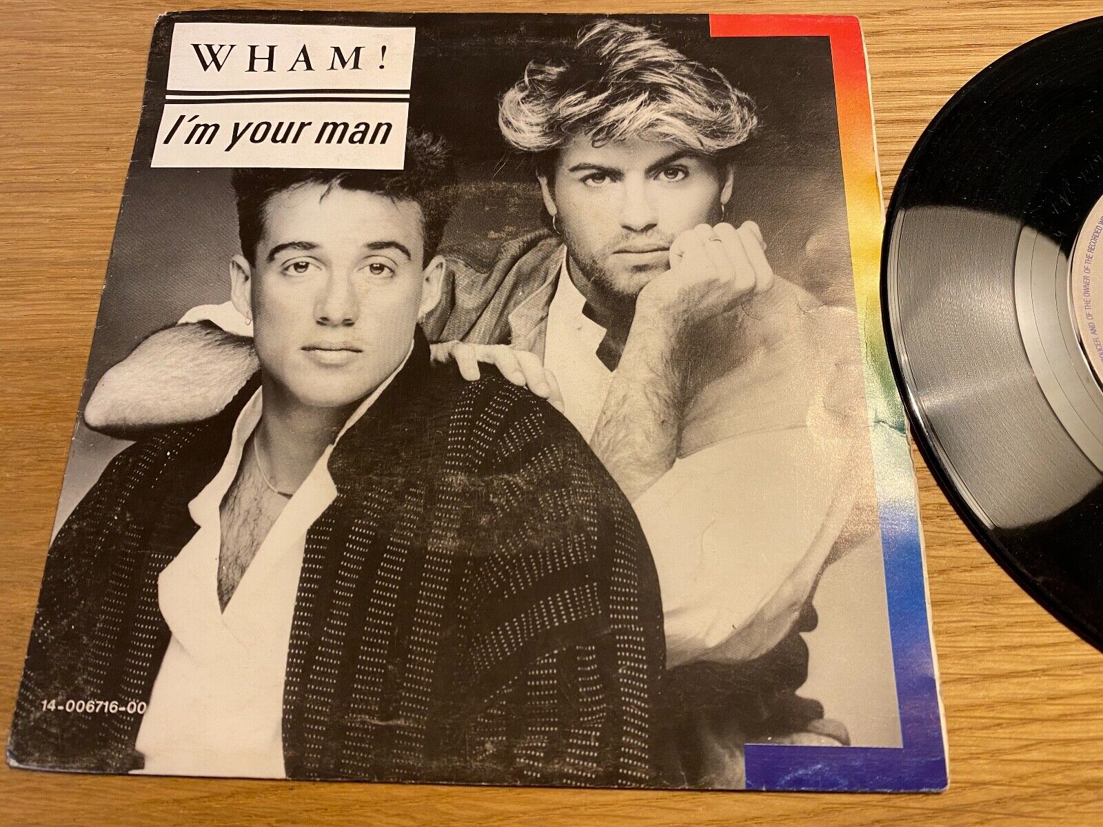 WHAM! / GEORGE MICHAEL "I ´M YOUR MAN / DO IT RIGHT" 1985 EPIC RECORDS HOLLAND*