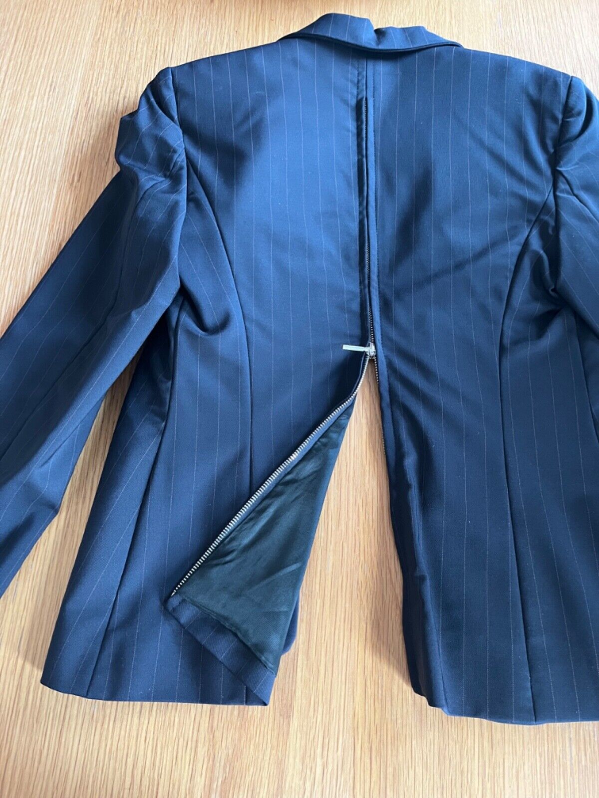 John Richmond navy blue women skirt suit size 6