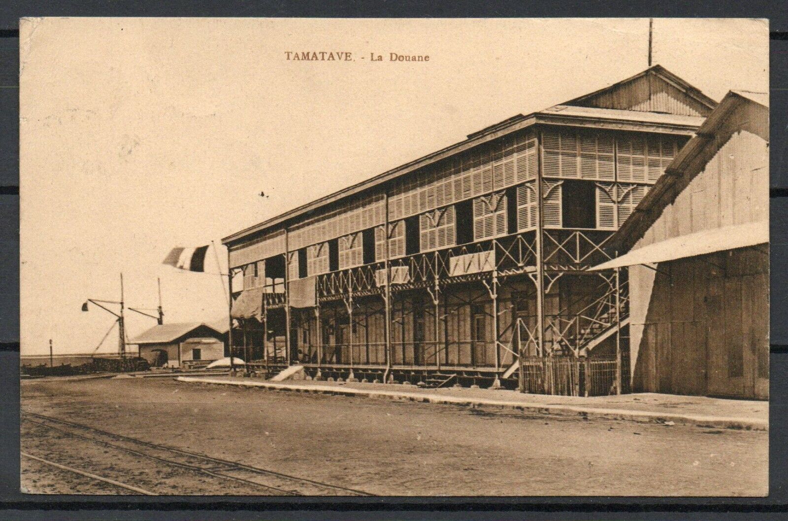 Madagascar - 1911 Postcard - Tamatave - 2 scan - VF Used !!!!!  (A5828)