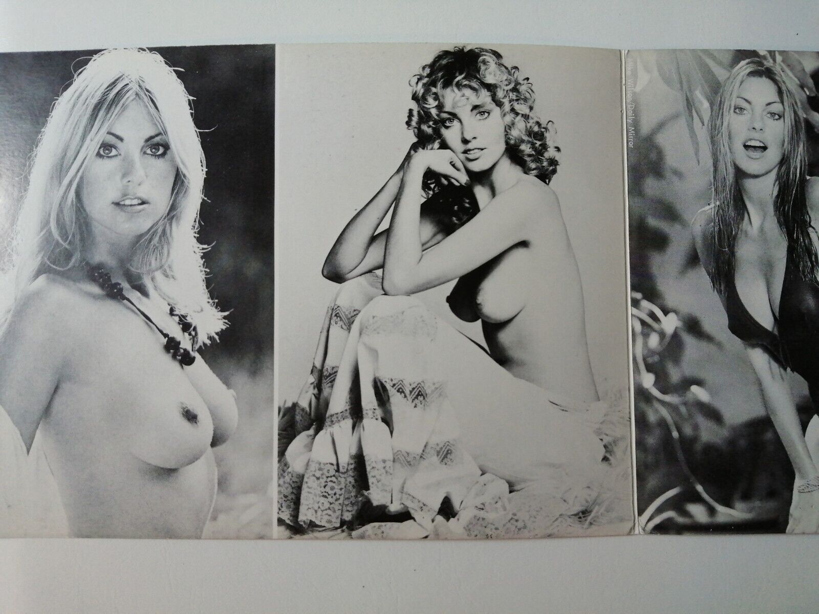 Vintage  English  model comp card from 1970s/1980sGillian DuxburyPeople in Pic