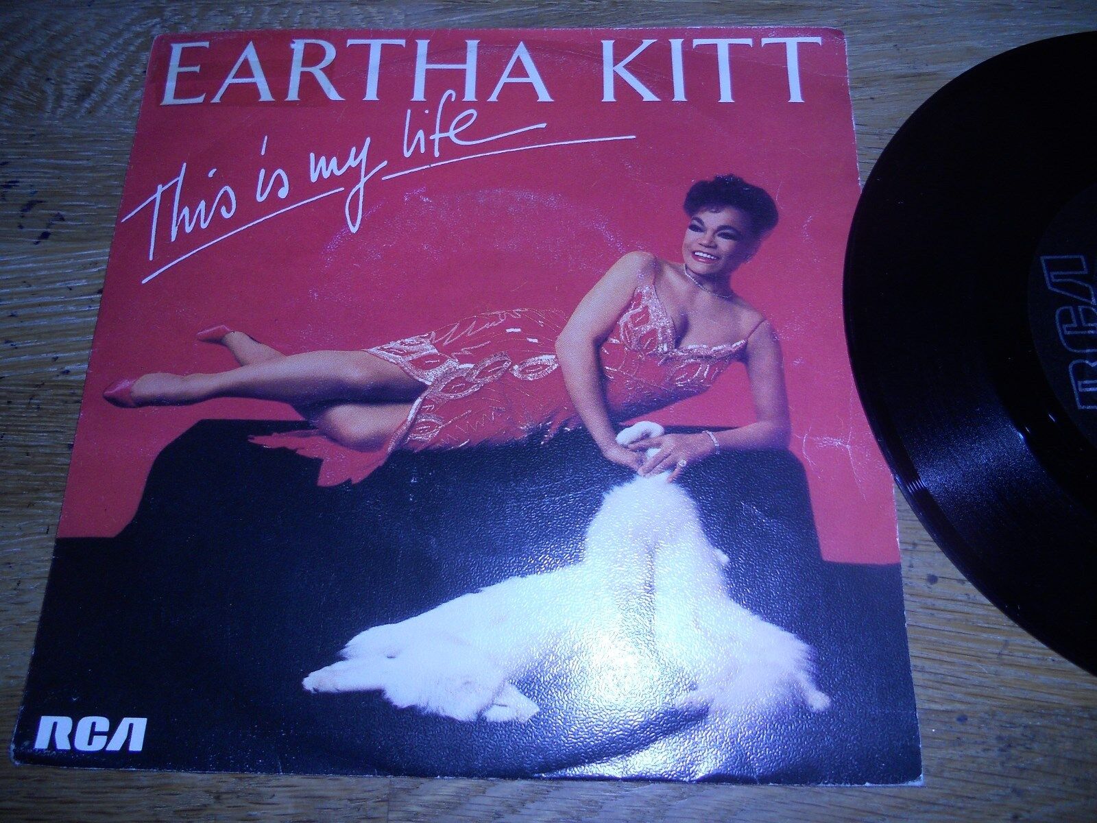 EARTHA KITT "THIS IS MY LIFE" 1986 BIEM / NCB SWEDISH EDITION SCARCE RCA RECORDS