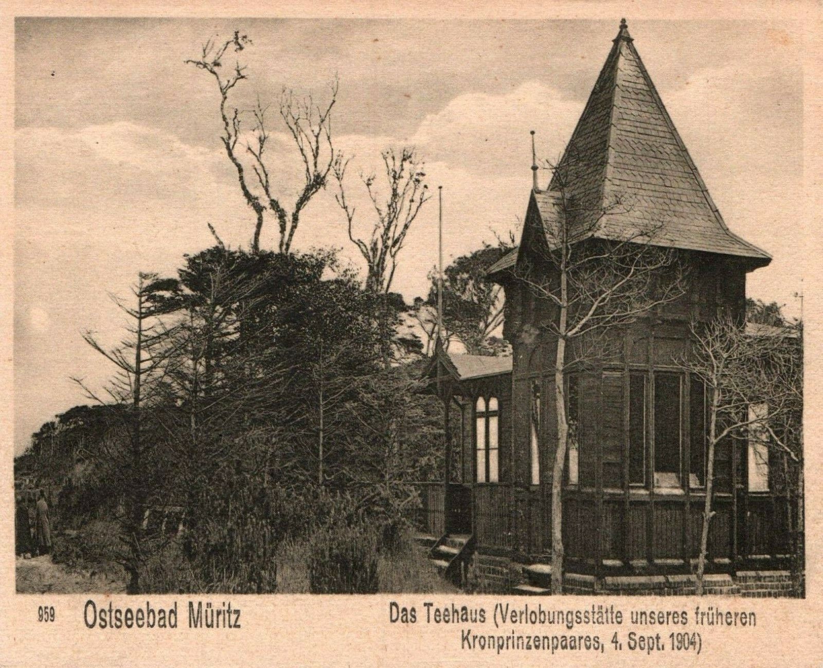 Ostseebad Müritz Das Teehaus Germany Postcard