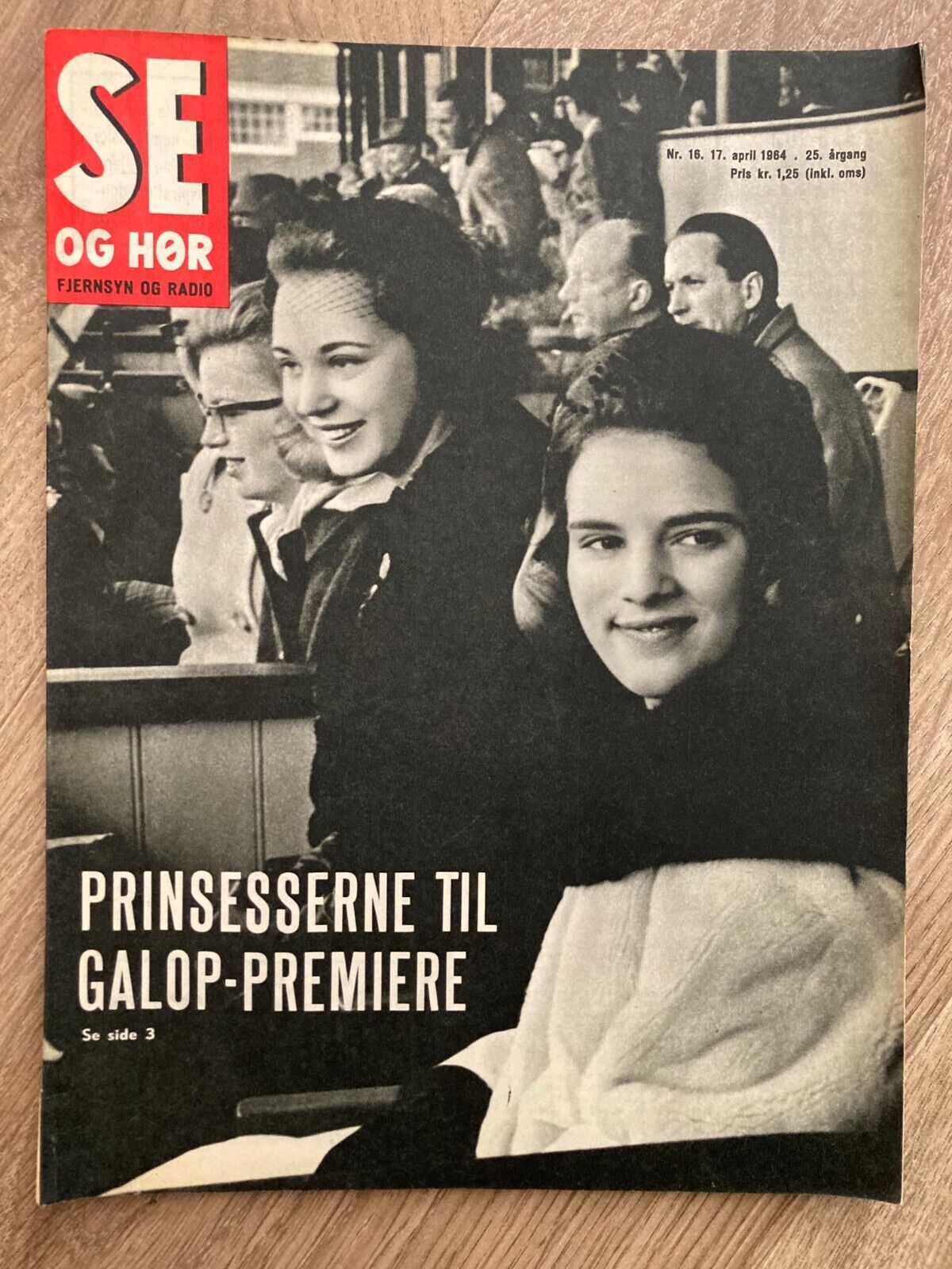 Greek King Constantine Queen Anne-Marie Gallop Danish Magazine 1964 Se og Hør