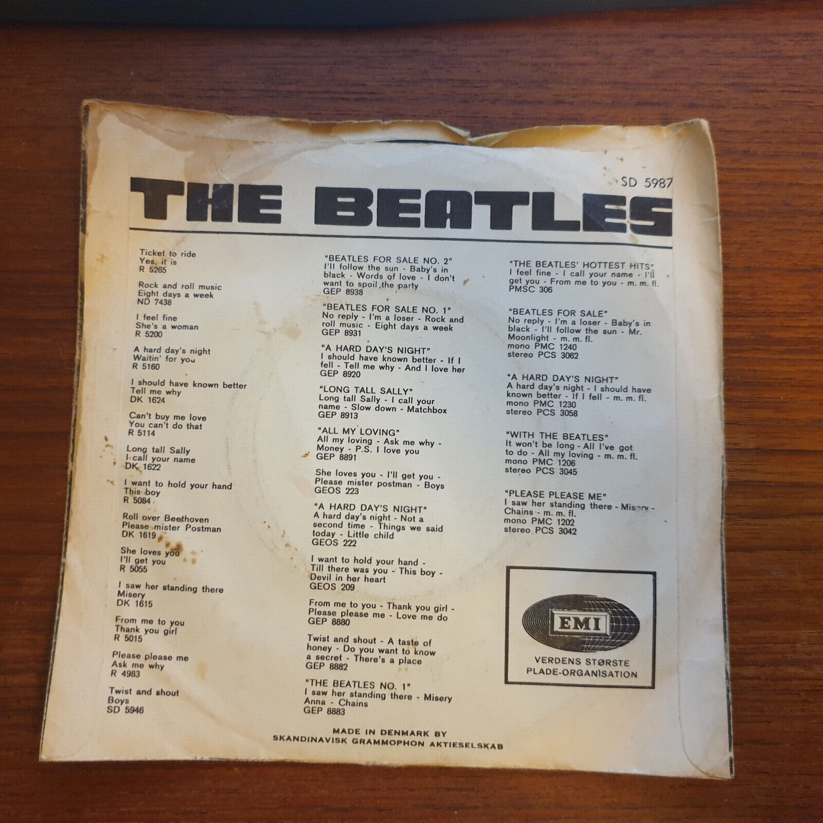 The Beatles – Michelle  7" Vinyl