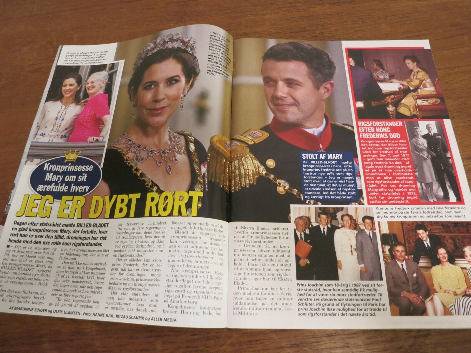 Magazine ROYAL Princess MARY Frederik SOFIA Silvia ABBA Anne-Marie Fergie Q79