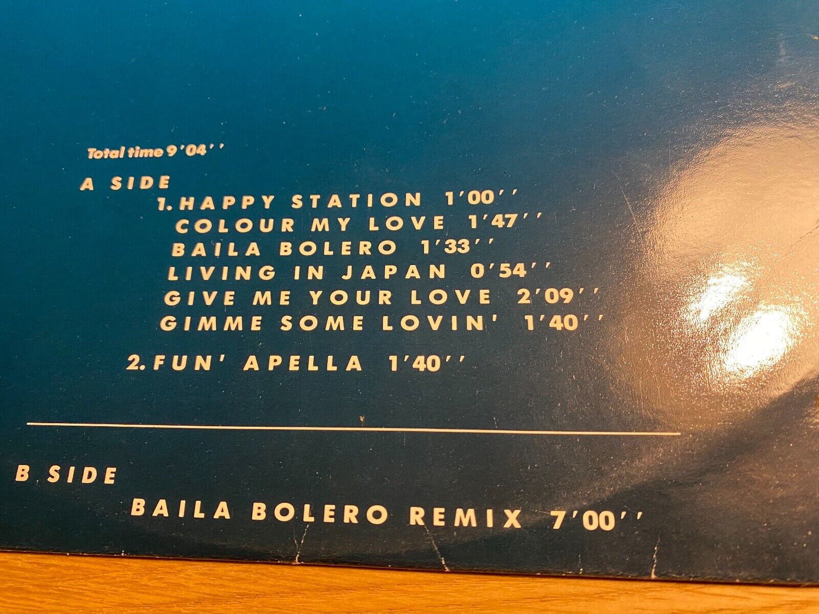 FUN FUN "HIT MIX / BAILA BOLERO REMIX" 1987 HIGH FASHION RECORDS DUTCH 12" VINYL