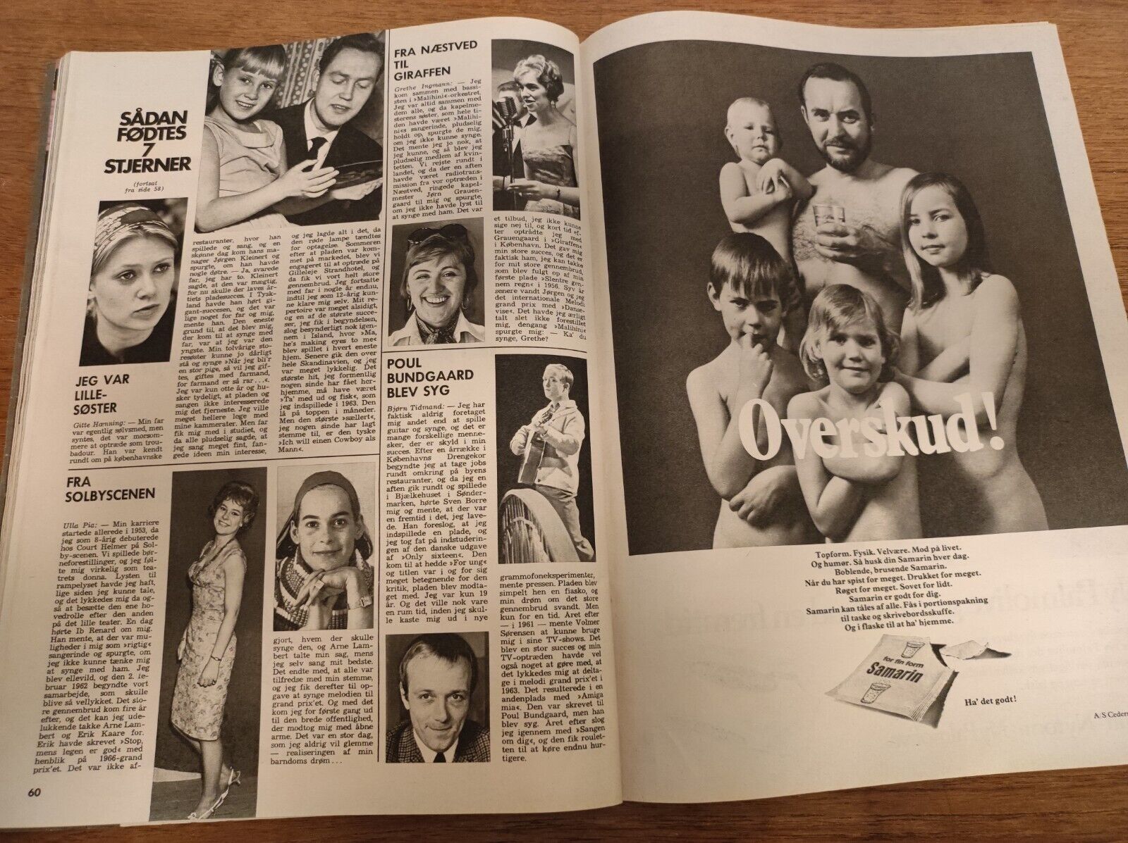 PRINCE FREDERIK Queen Anne-Marie INGRID Axel Strøbye 1972 Danish Magazine BB87