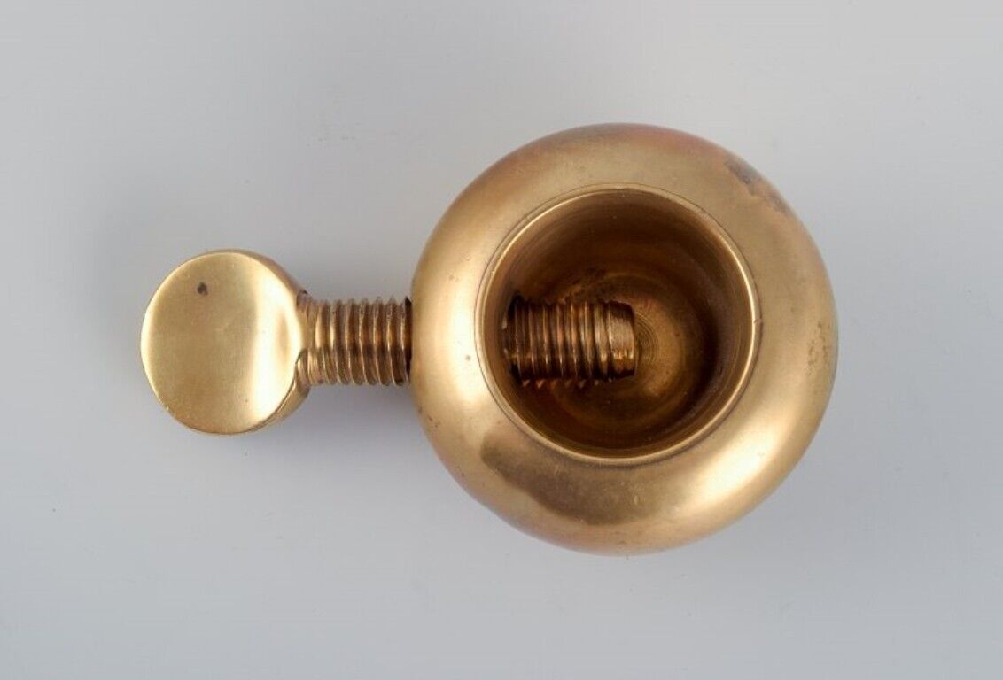 Carl Auböck (1900-1957) brass nutcracker Mid-20th C