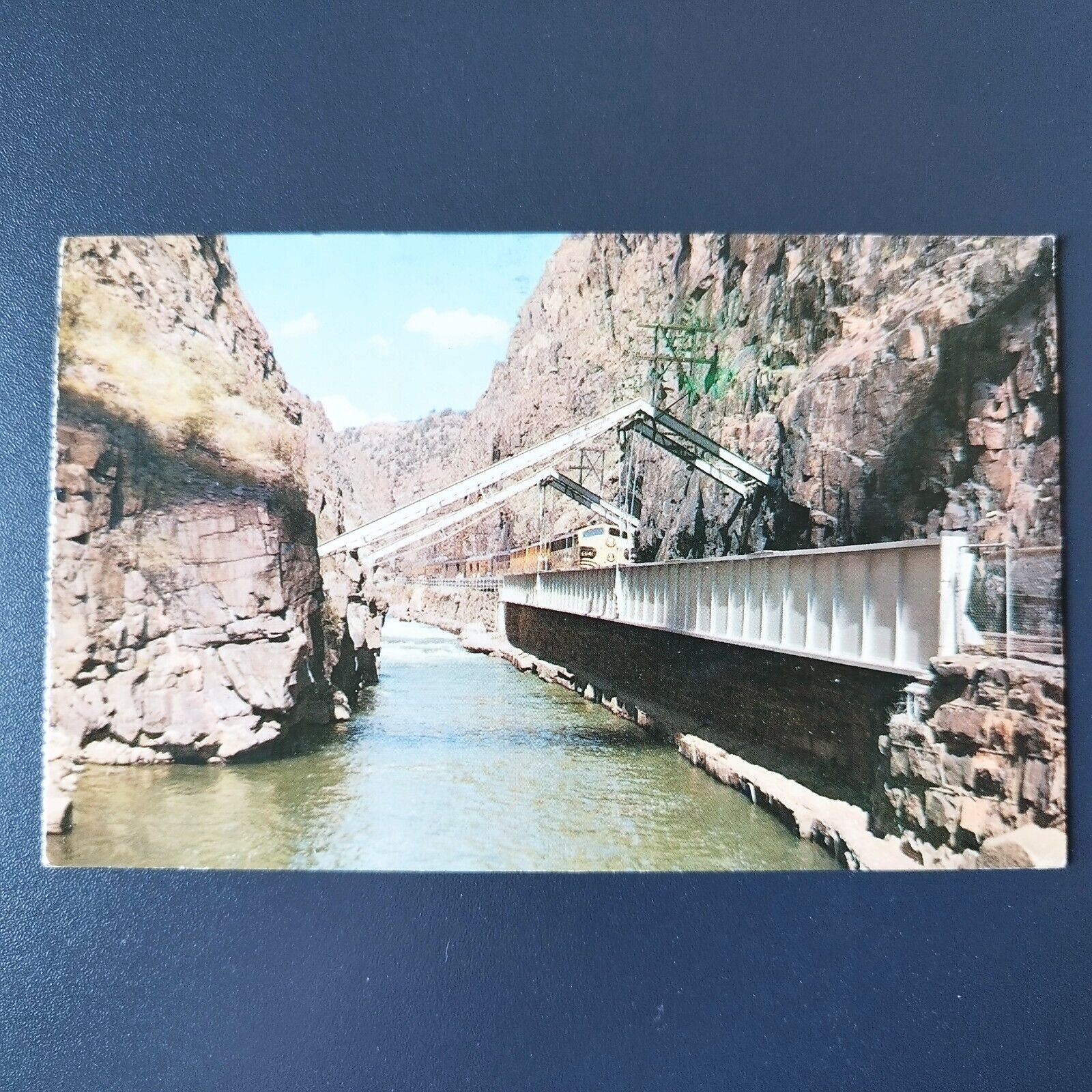 Colorado Hanging Bridge In The Royal Gorge Near Canon City