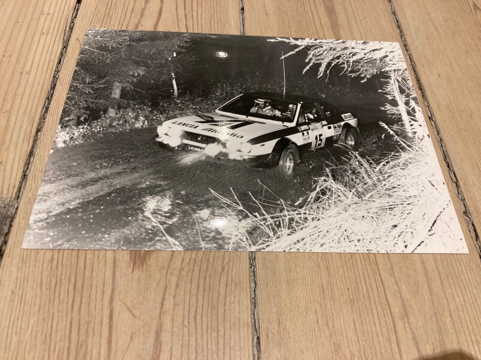 Lancia Beta Coupé Rally - 1974 - Original press photo