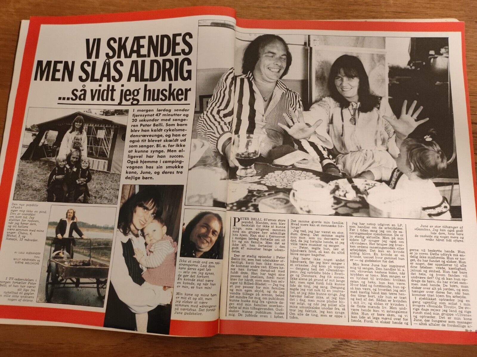 QUEEN SILVIA Victoria Peter Belli ABBA Dorothy Squires 1977 Danish Magazine BB49