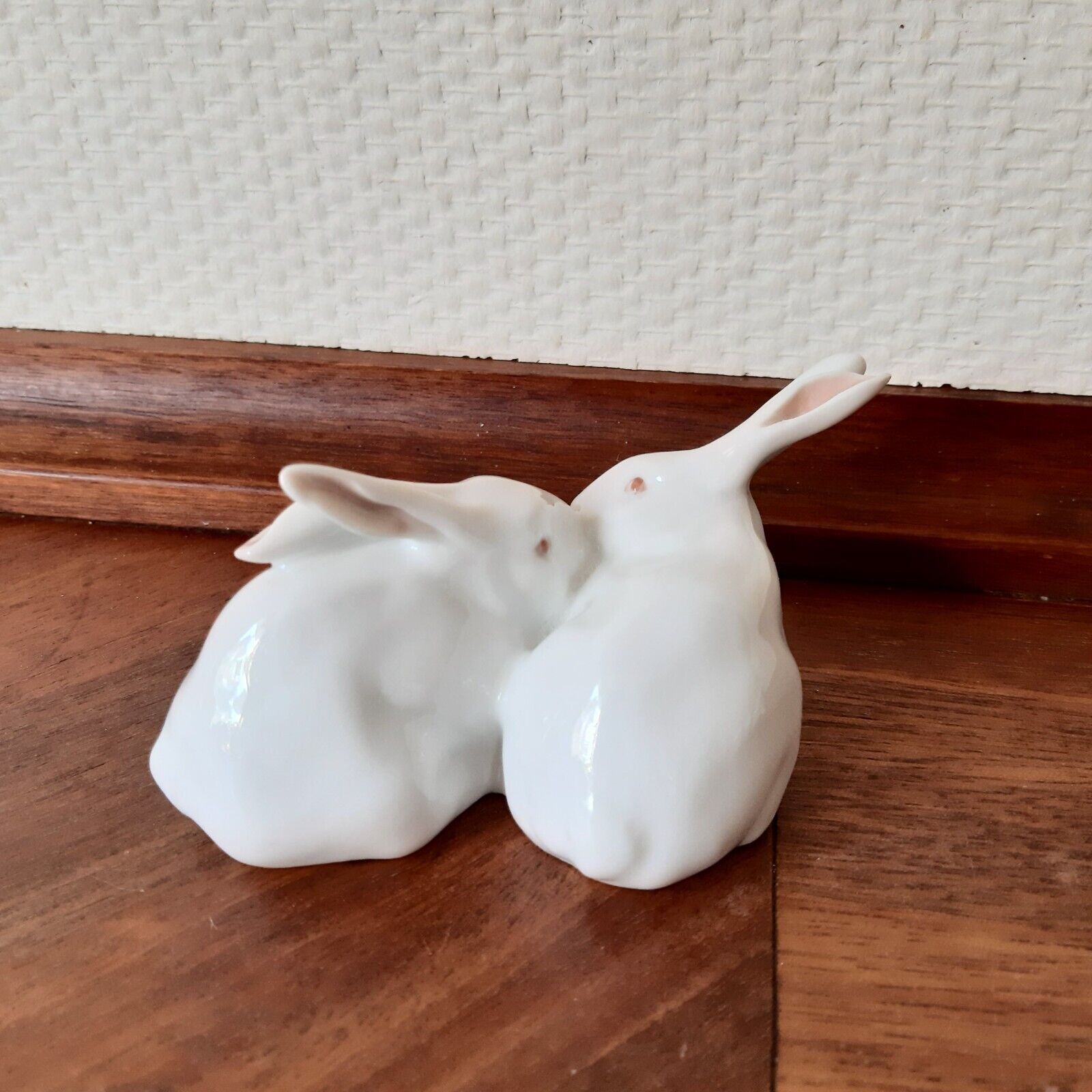 Lot of 3 White Rabbit Figurines ROYAL COPENHAGEN + Bing & Grondahl Denmark 1st