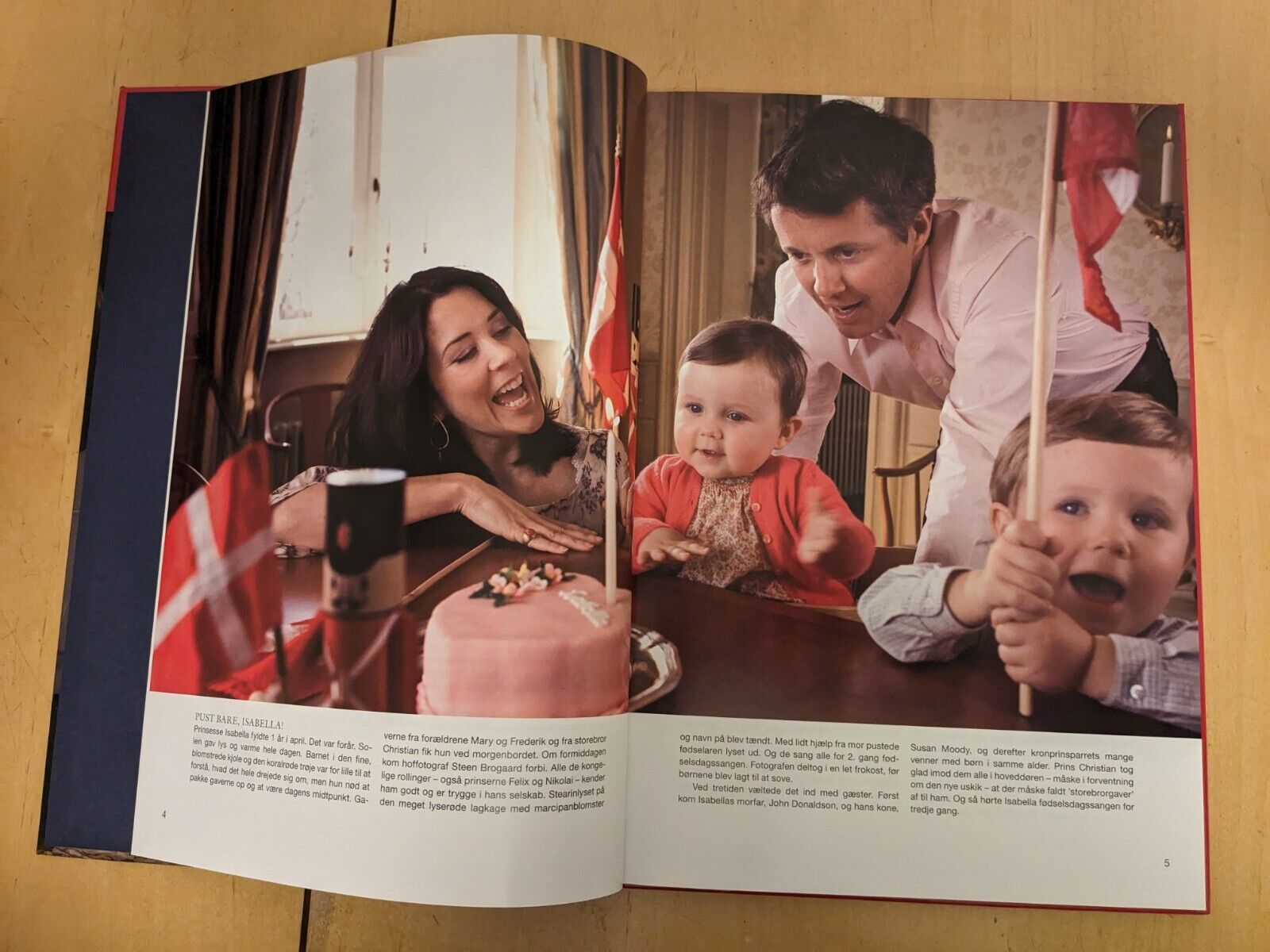 Princess MARY Prince FREDERIK King Danish Royal Book Queen MARGRETHE Henrik Bog6