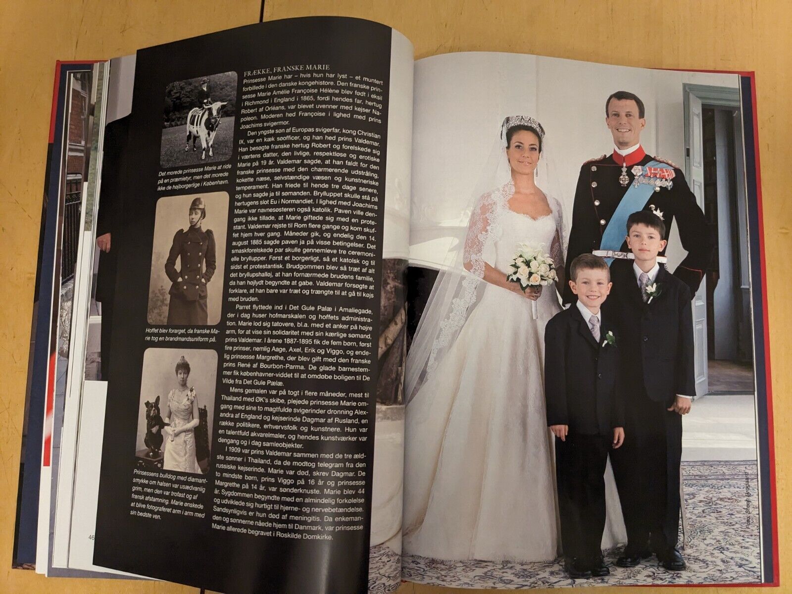 Princess MARY Prince FREDERIK King Danish Royal Book Queen MARGRETHE Henrik Bog6