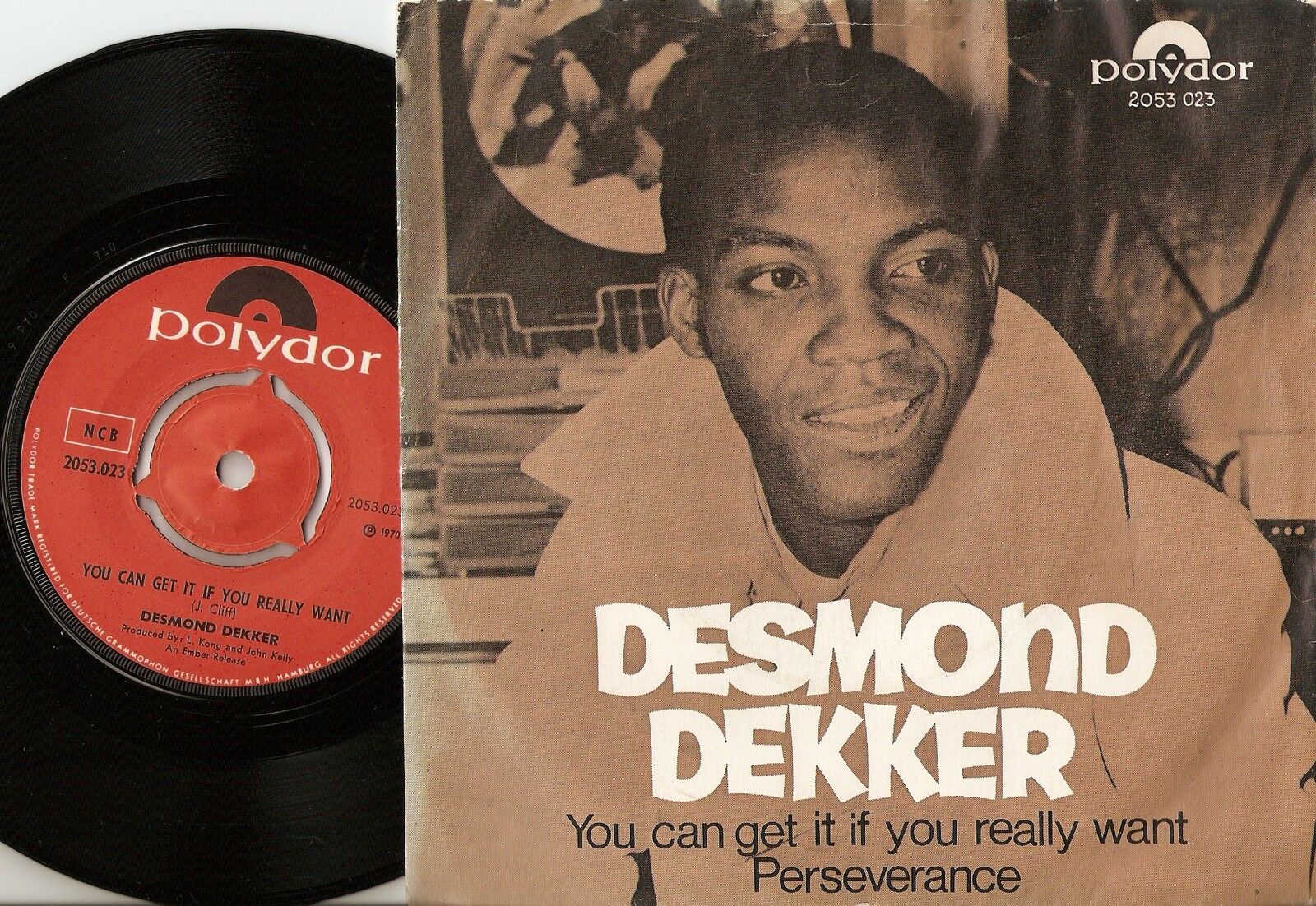 DESMOND DEKKER YOU CAN GET IT IF YOU REALLY WANT NORWAY 45+PS `70 MOD SKA REGGAE