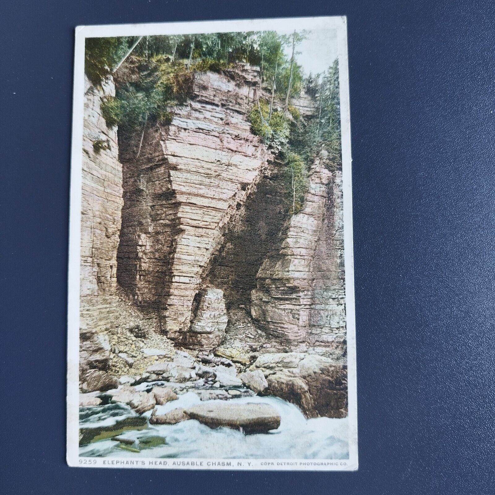 New York  Ausable Chasm Elephant's Head  - 1930s