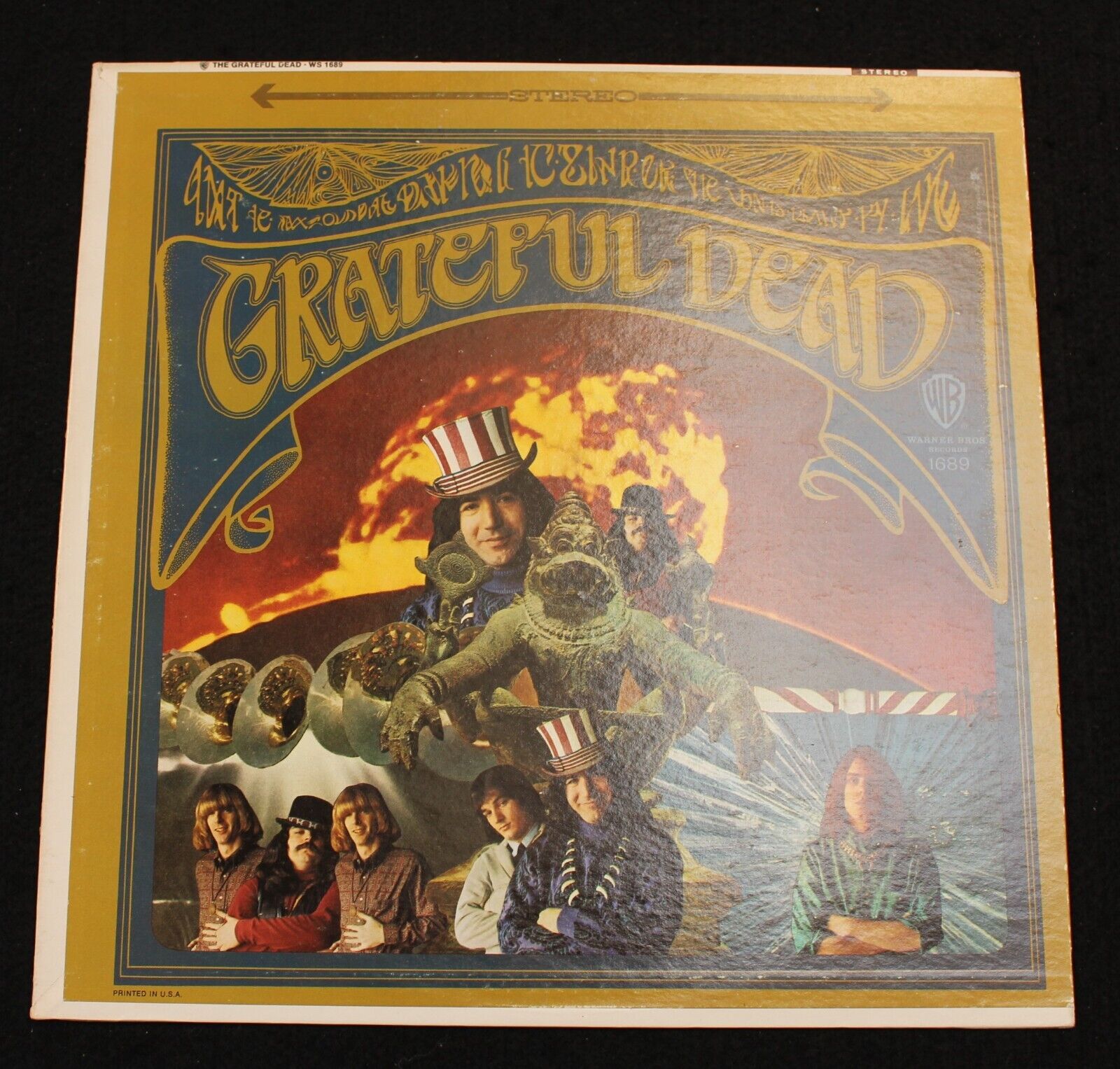 GRATEFUL DEAD s/t US Warner 1967 1st pressing STEREO Psych LP *MINT* exceptional