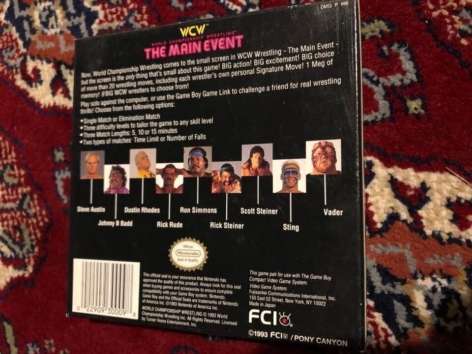 WCW Wrestling The Main Event