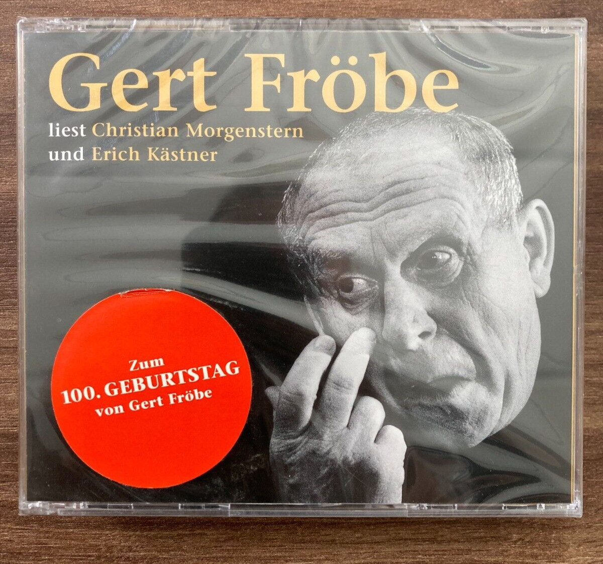 Gert Fröbe liest Christian Morgenstern und Erich Kästner Audio CD Audiobook NM